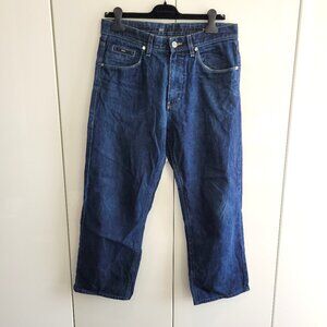 Hugo Boss Men's Dark Wash Jeans - hemmed/short inseam 32x25.5